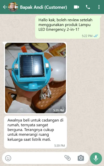 Testimoni Bapak Andi